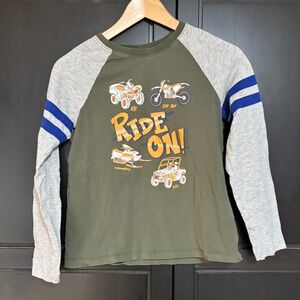 Land's End kids long sleeve tee.  Size L